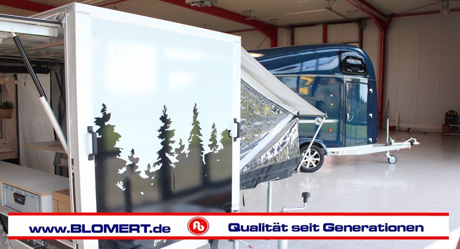 Blomert Farfalla Camper Nordwalde Düsseldorf Caravan Salon Händler Vertrieb Anhängercenter Koffer Wohnmobil